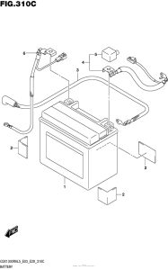 GSX1300R (ABS) Battery (Gsx1300Ral5 E33)
