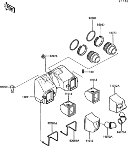 EN450 Воздушный фильтр