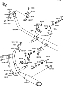 VN1500 Глушитель