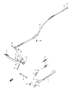 LS650 Подножки