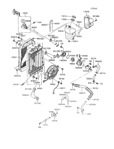 VN750 Radiator(1 / 2)