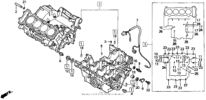CBR900RR Картер двигателя