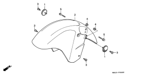 Переднее крыло