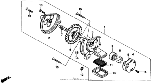 CMX250C Масляный насос