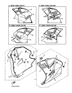 FZR1000 Обтекатель 2