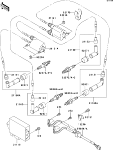 VN1500 Система зажигания