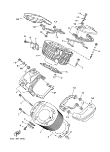 XVS1100 Цилиндры