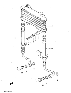 GS650 Масляный радиатор