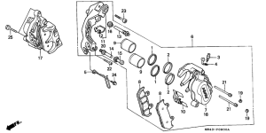  Передний суппорт