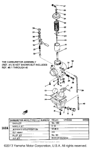 DT250A Карбюратор
