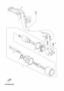YP250R Стартер