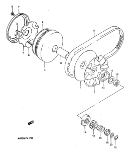 AH75 Трансмиссия