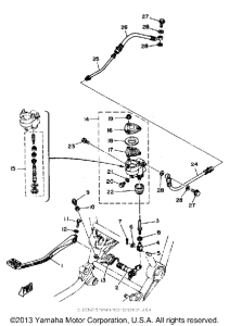 XS1100LG Тормоза