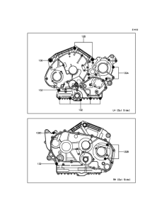 VN900 Болты крепления картера