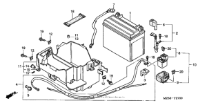 VF750C Аккумулятор