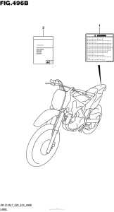  Label (Dr-Z125L E28)