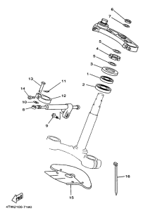TZ250 Управление