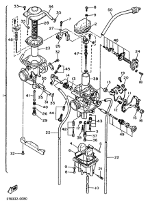 XT600E Карбюратор