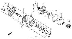  Oil pump + oil filter