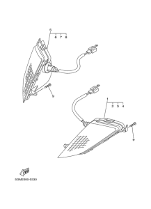 YP250 Поворотники