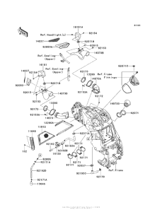ZG1400 Воздушный фильтр