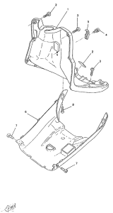 CW50RS Ветровое стекло