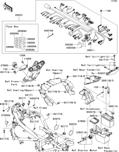 EX650 Электрика