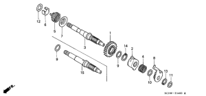 CG125 Кик стартер