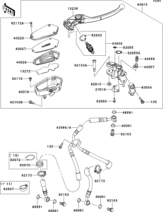 ZR1000 Главный тормозной цилиндр