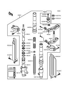  Передняя вилка