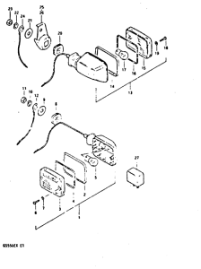 GS550 Поворотники