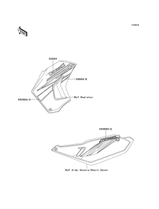 KL650 Decals(graystone)(ebf / ecf)