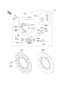  Передние тормоза