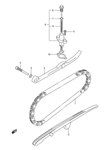 AN250 Держатель направляющей