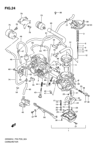 GS500 Carburetor assy