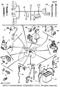 XT225F Электрика
