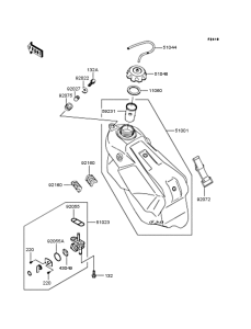  Топливный бак