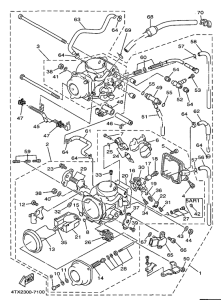 TDM850 Карбюратор