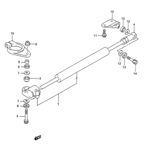 GSX-R1100 Демпфер рулевой