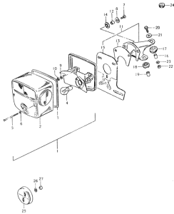 SP400 Задний комбинированный сигнал
