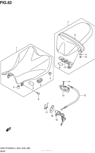 GSX-R1000Z Сиденье