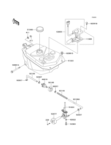 AN110 Fuel tank(an110-d2)