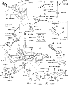 ZX600 Frame fittings(1 / 2)
