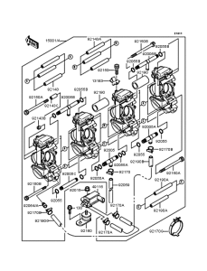 ZX400 Карбюратор