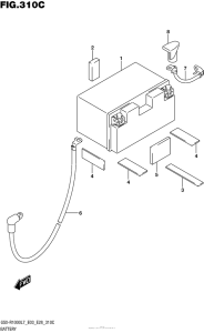 GSX-R1000 Battery (Gsx-R1000L7 E33)