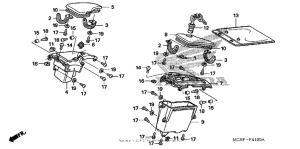 ST1300P (ABS) Cowl pocket