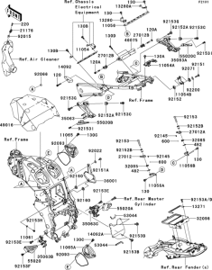 ZX1400 Frame fittings(1 / 2)