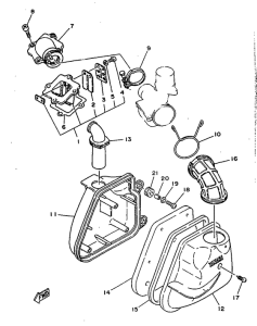 YN50 Впускная система