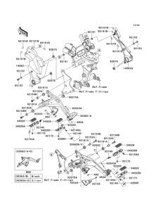 ER650 Подножки