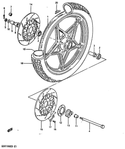 GSX1100 Transom + tube
